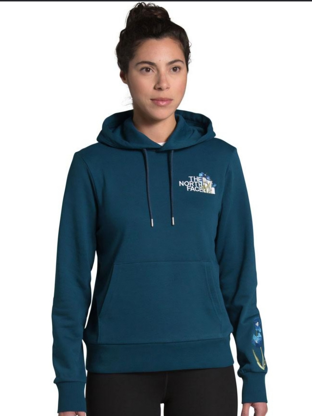 The North Face Women's Himalayan Bottle Source Blue Drawstring Hoodie Size XS